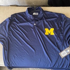 Michigan Wolverine Polo Shirt